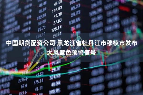中国期货配资公司 黑龙江省牡丹江市穆棱市发布大风蓝色预警信号